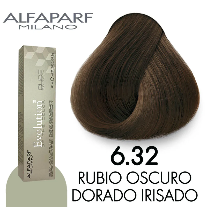 TINTE ALFAPARF 6.32 RUBIO OSCURO DORADO