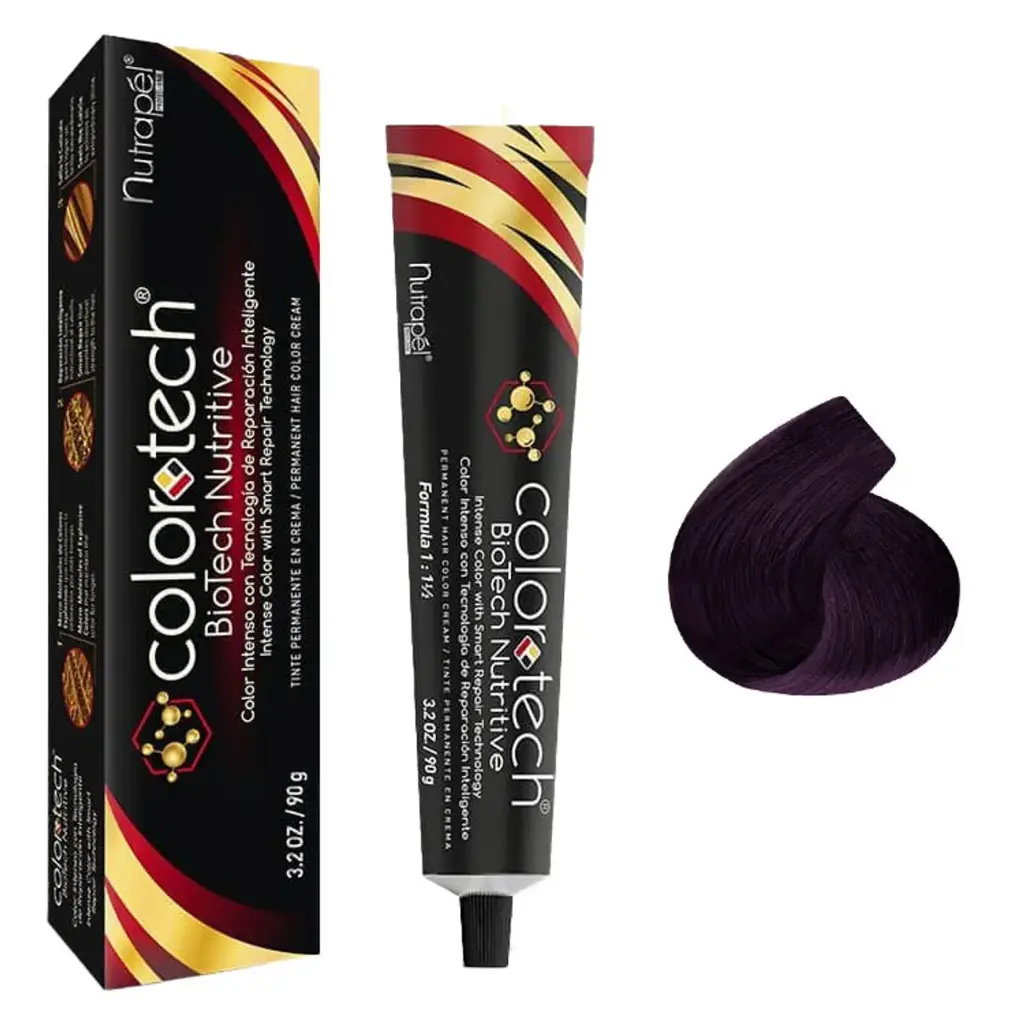 TINTE COLORTECH 6.26 RUBIO OSCURO NACARADO ROJIZO