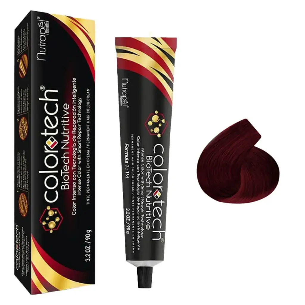TINTE COLORTECH 6.66 ROJO INTENSO 