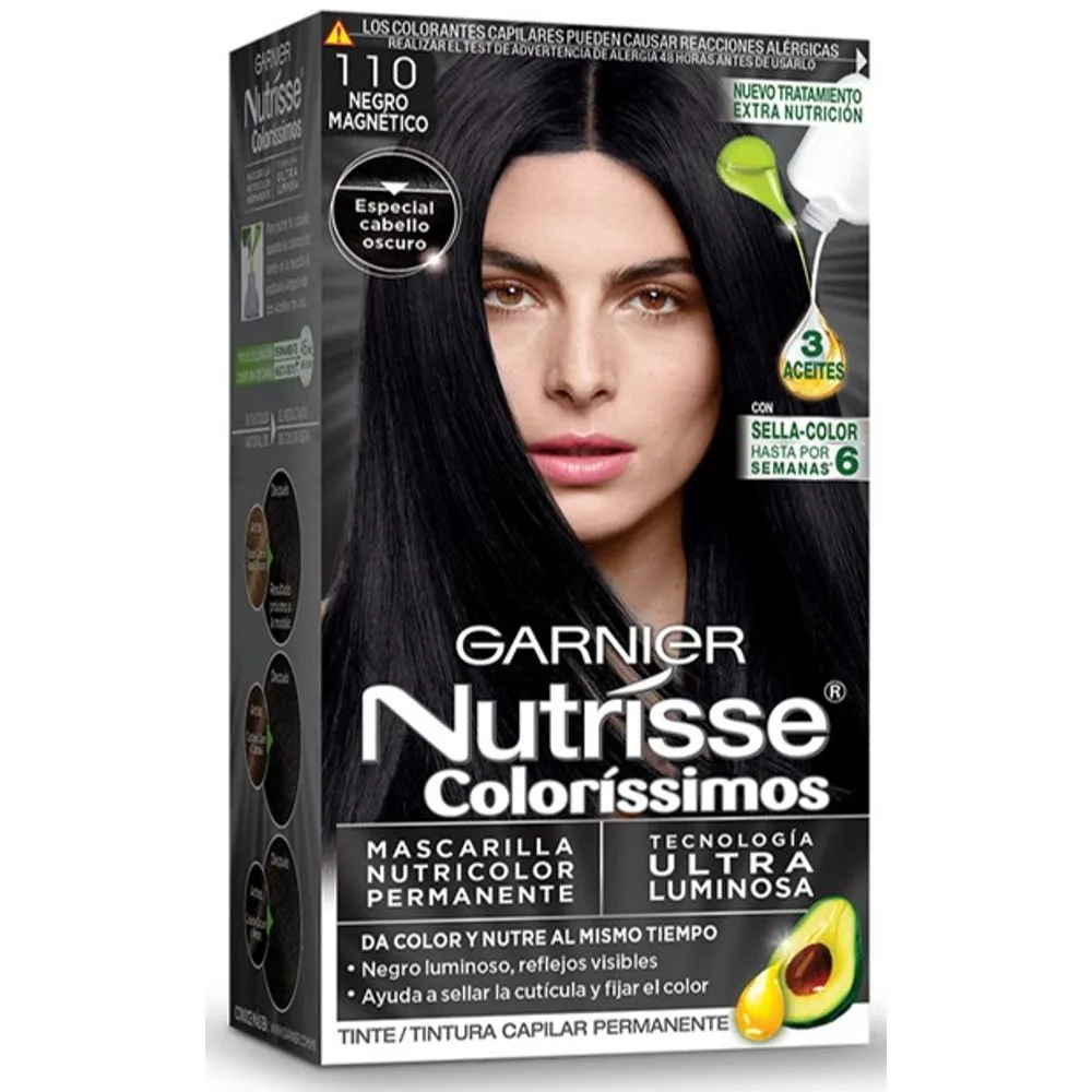 TINTE GARNIER NUTRISSE 110 NEGRO MAGNETICO