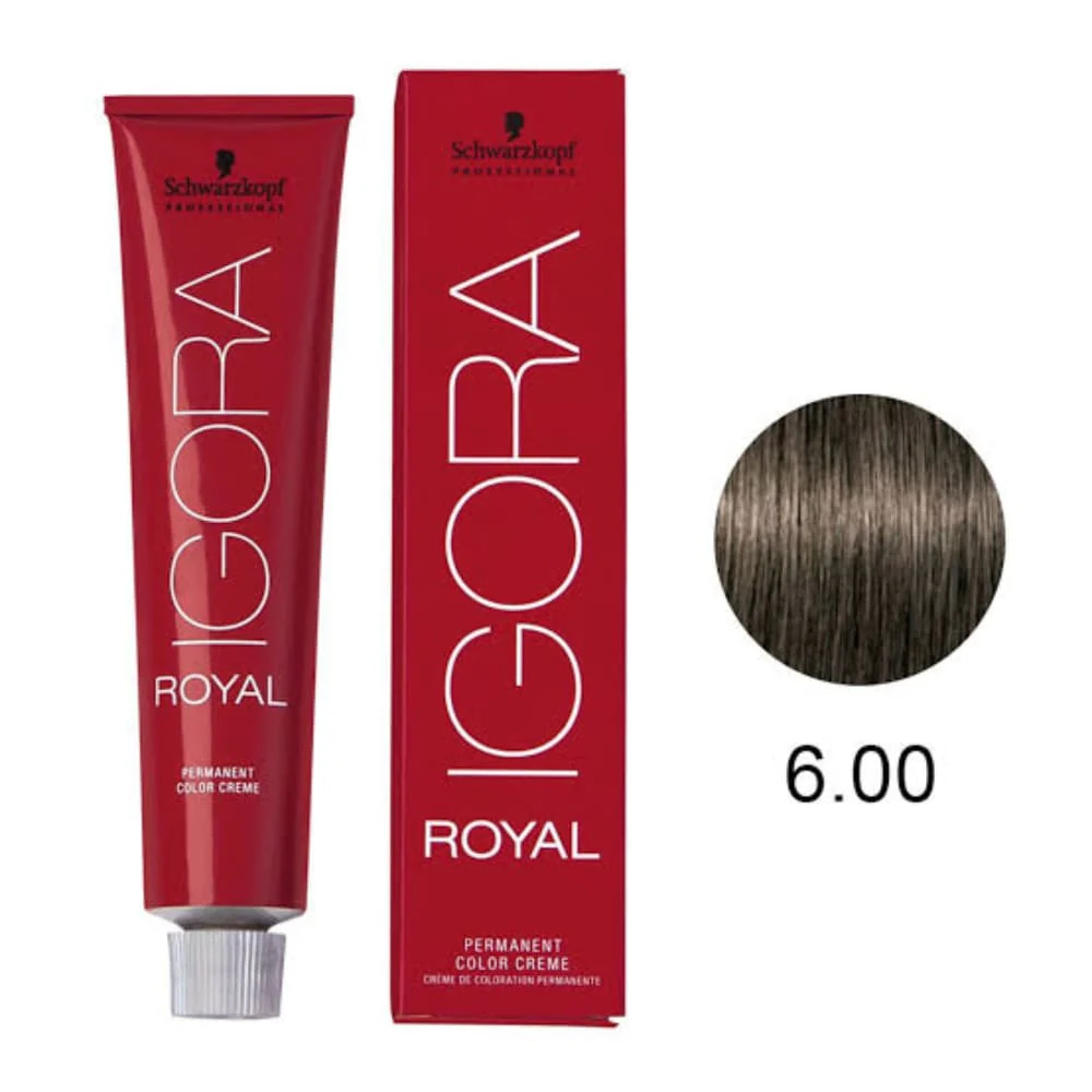 TINTE IGORA 6.00 CASTAÑO NATURAL INTENSO