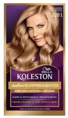 TINTE KOLESTON 1281 RUBIO DORADO ESPECIAL