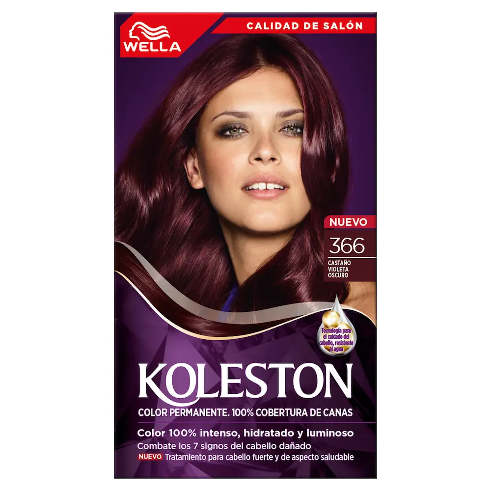 TINTE KOLESTON 366 CASTAÑO VIOLETA OBSCURO