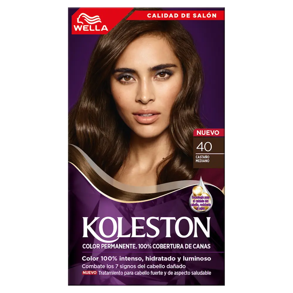 TINTE KOLESTON 40 CASTAÑO MEDIANO