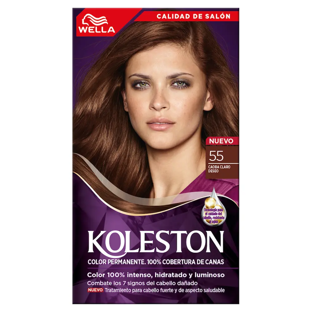 TINTE KOLESTON 55 CAOBA CLARO