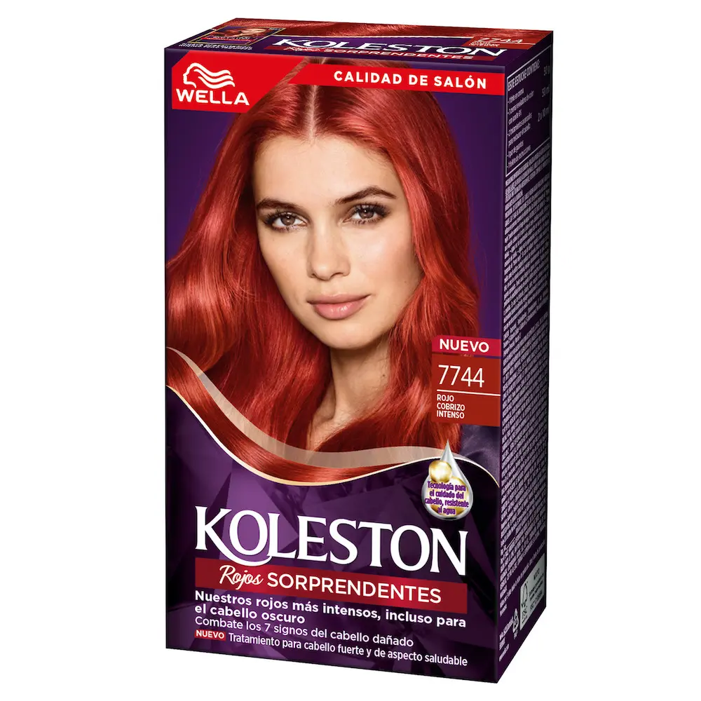 TINTE KOLESTON 7744 ROJO COBRIZO INTENSO