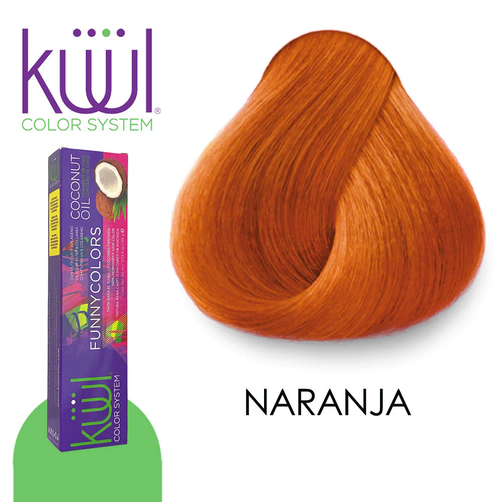 TINTE KUUL FUNNY COLORS NARANJA