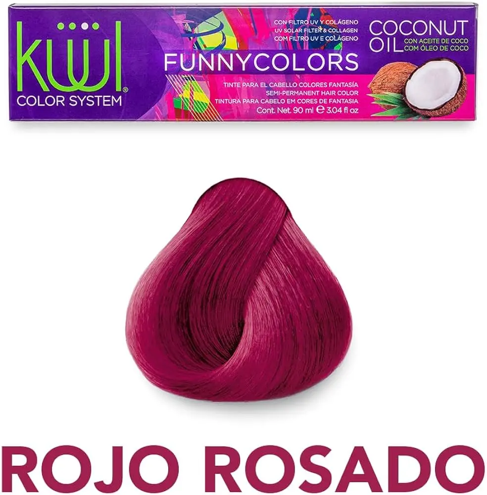 TINTE KUUL FUNNY ROJO ROSADO