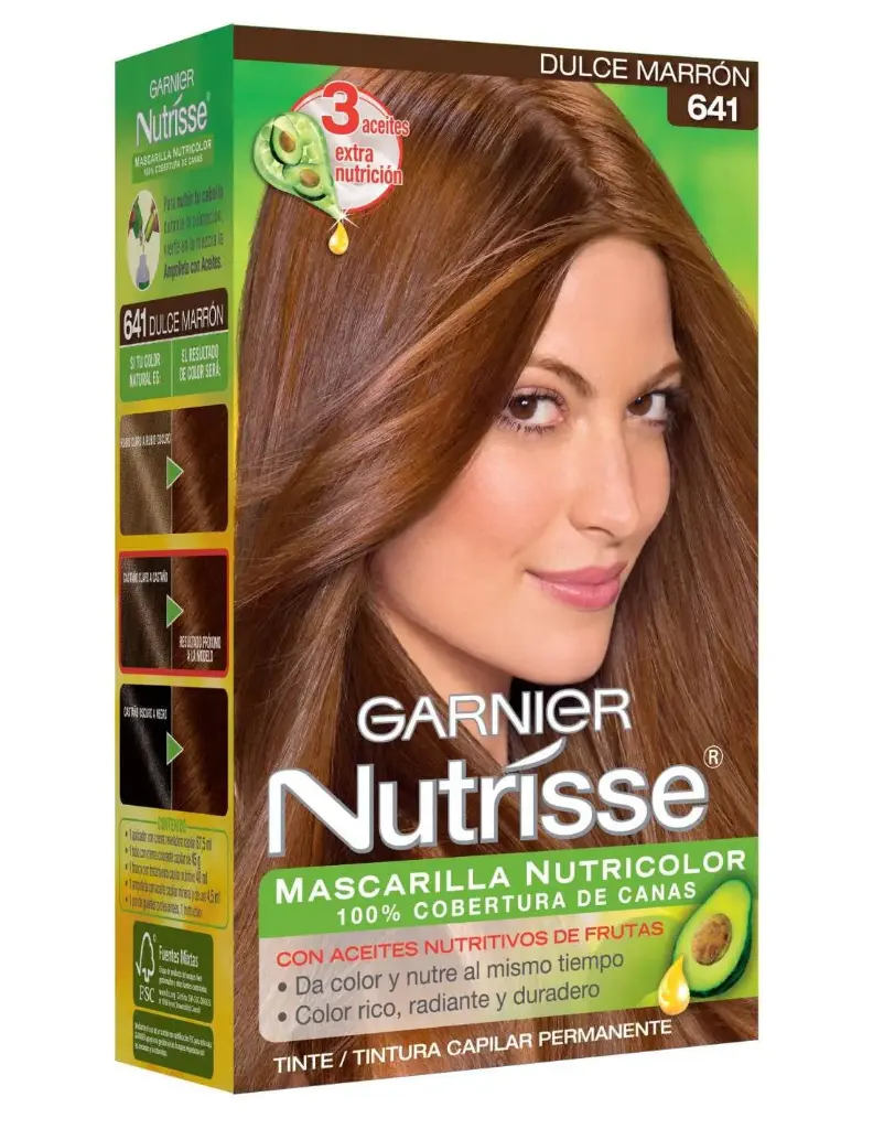TINTE NUTRISSE GARNIER 641 DULCE MARRON 