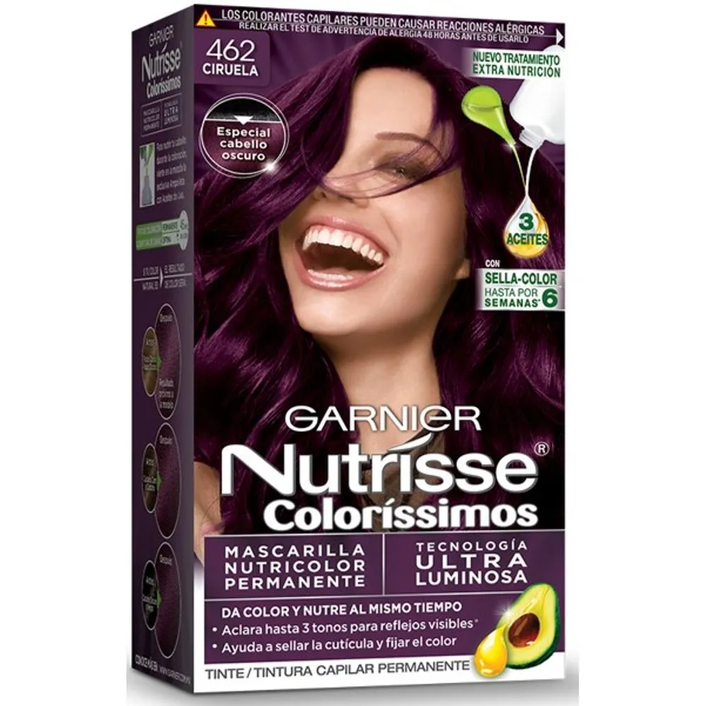 TINTE NUTRISSE GARNIER 462 CIRUELA 