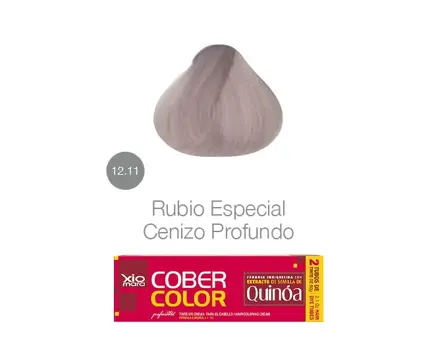 TINTE XIOMARA COBER COLOR 12.11 RUBIO ESPECIAL CENIZO PROFUNDO