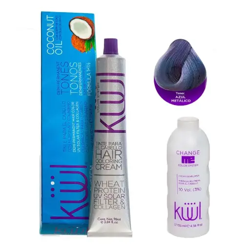 TINTE KUUL AZUL METALICO