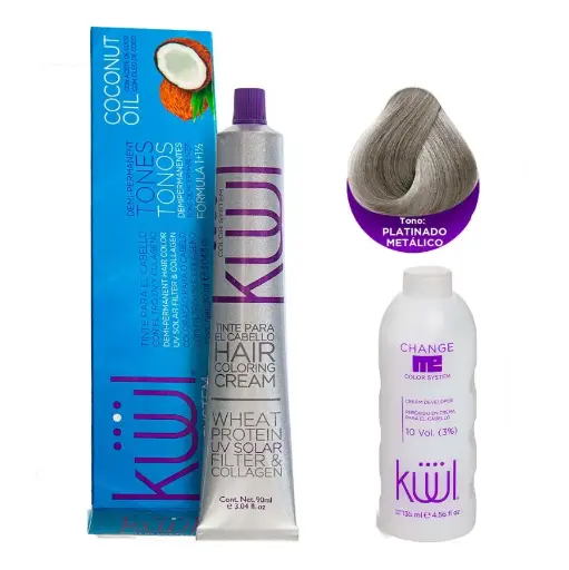 TINTE KUUL PLATINADO METALICO