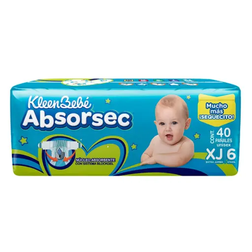 PAÑAL KBB ABSORSEC XJ-E6 40PZ