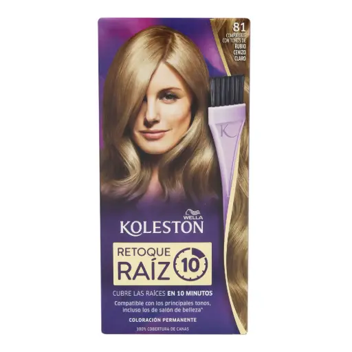 RETOCADOR DE RAIZ KOLESTON 81 RUBIO CENIZO