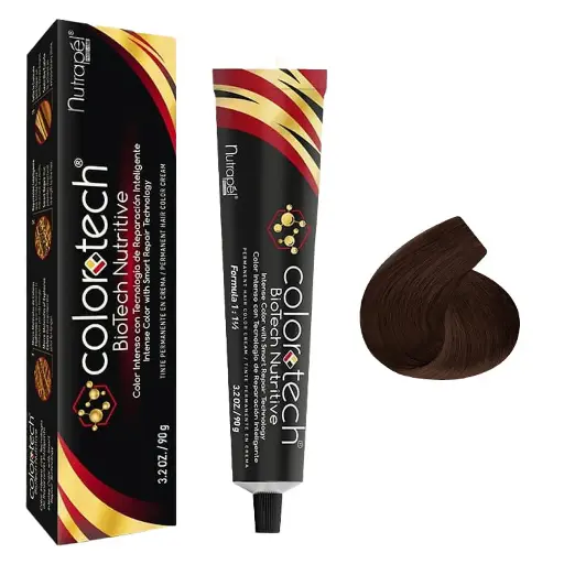 TINTE COLORTECH 6.23 RUBIO OSCURO NACARADO DORADO 