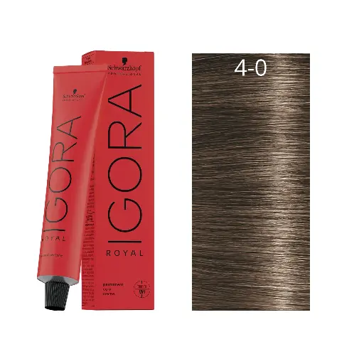 TINTE IGORA 4.0 POMO CASTAÑO MEDIO 