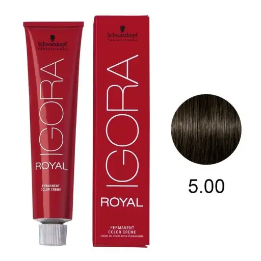 TINTE IGORA 5.00 CASTAÑO CLARO NATURAL EXTRA PERMANENTE