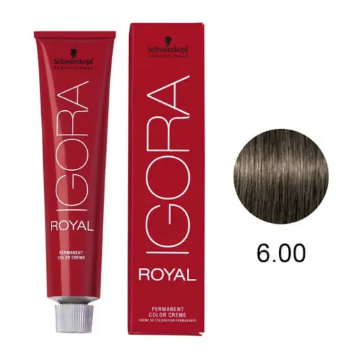 TINTE IGORA 6.00 CASTAÑO NATURAL INTENSO