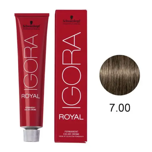 TINTE IGORA 7.00 RUBIO MUY CLARO NATURAL INTENSO