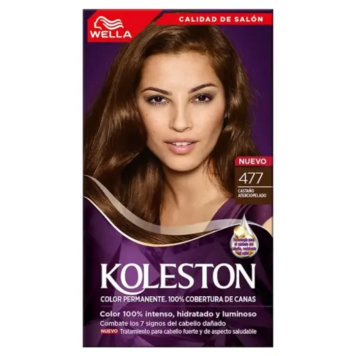 TINTE KOLESTON 477 CASTAÑO ATERCIOPELADO