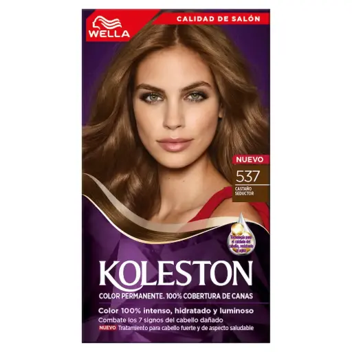 TINTE KOLESTON 537 CASTAÑO SEDUCTOR