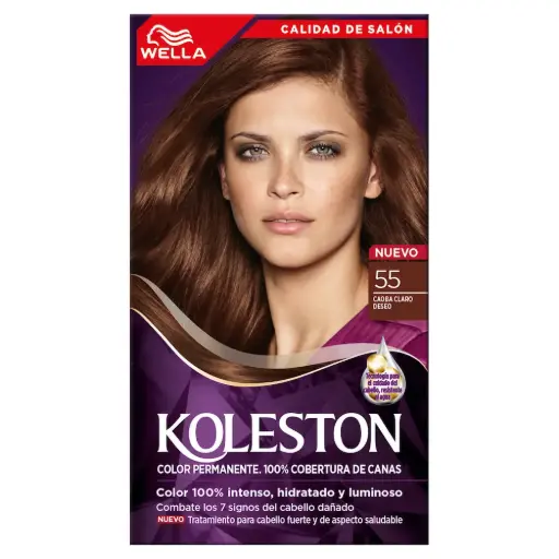 TINTE KOLESTON 55 CAOBA CLARO
