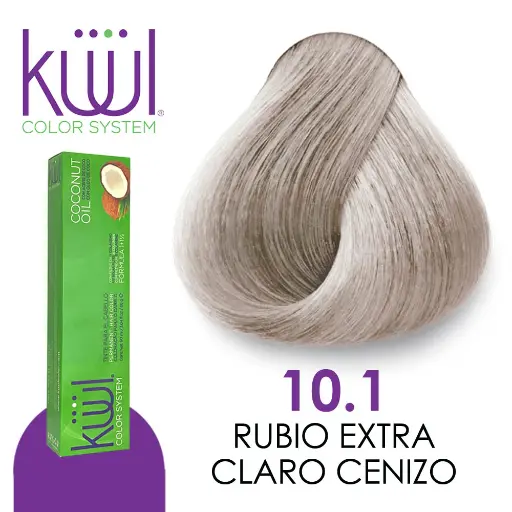 TINTE KUUL RUBIO EXTRA CLARO CENIZO 10.1