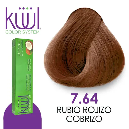 TINTE KUUL RUBIO ROJIZO COBRIZO 7.64