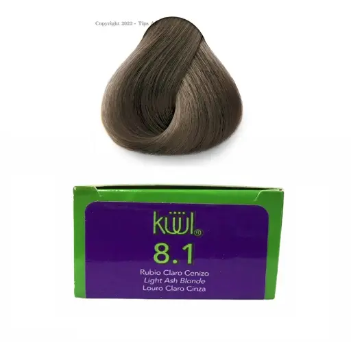TINTE KUUL RUBIO CLARO CENIZO 8.1