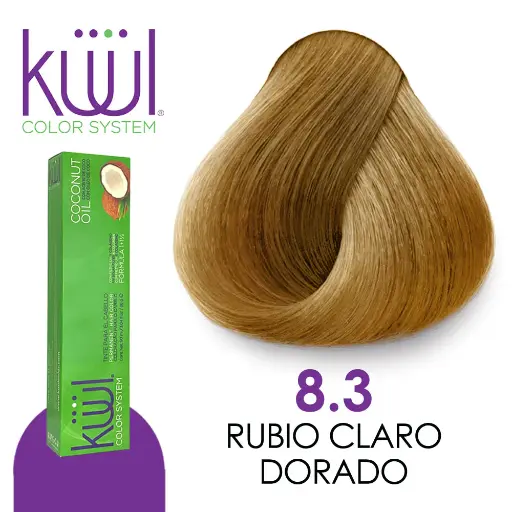 TINTE KUUL RUBIO CLARO DORADO 8.3