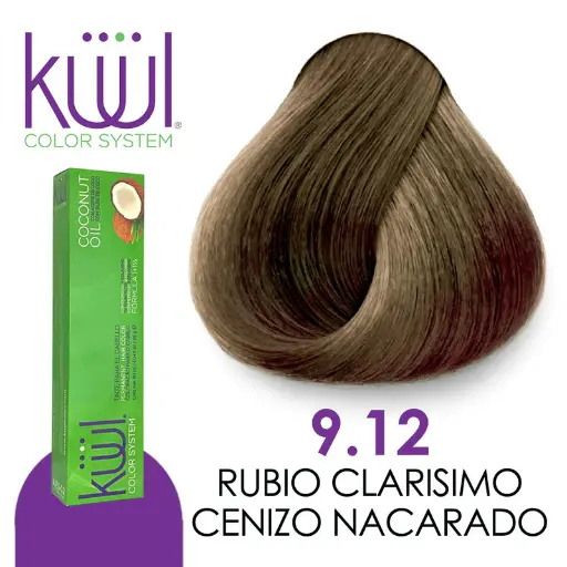 TINTE KUUL RUBIO CLARISIMO CENIZO NACARADO 9.12