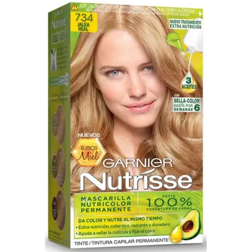 TINTE NUTRISSE GARNIER 734 JALEA REAL