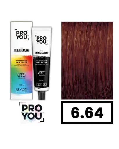 TINTE REVLON PROYOU 6.64
