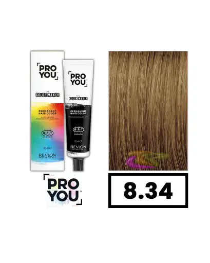 TINTE REVLON PROYOU 8.34