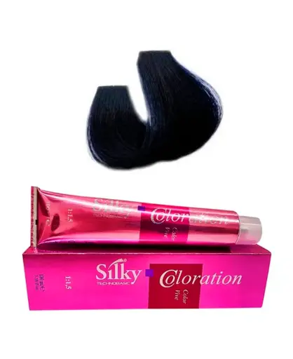TINTE SILKY COLORATION 1.10 NEGRO AZULADO