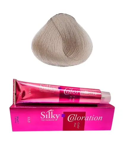 TINTE SILKY COLORATION 10.1 RUBIO PLATINO CENIZO