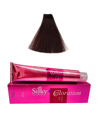 TINTE SILKY COLORATION 4.5 CASTAÑO CAOBA