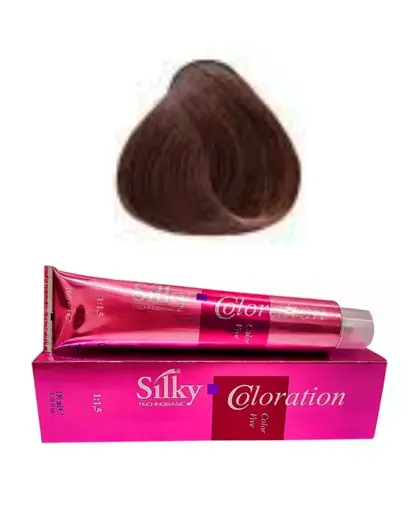 TINTE SILKY COLORATION 5.7 CASTAÑO CLARO MARRON