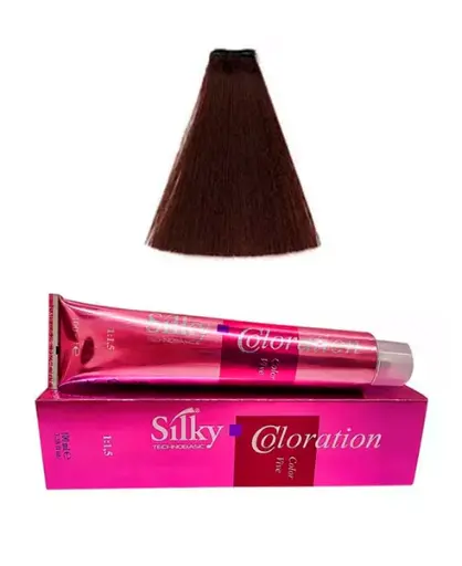 TINTE SILKY COLORATION 5.74 CASTAÑO CLARO MARRON COBRIZO