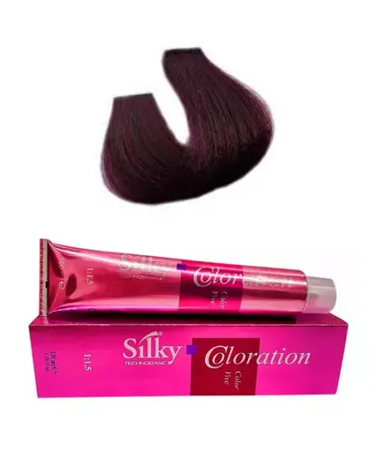 TINTE SILKY COLORATION 55.20 CASTAÑO CLARO VIOLETA INTENSO