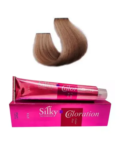 TINTE SILKY COLORATION 7.1 RUBIO CENIZO
