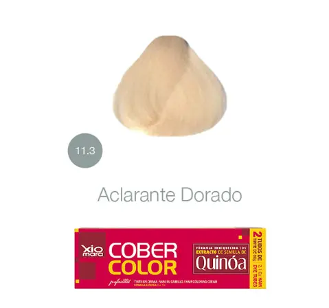 TINTE XIOMARA 11.3 RUBIO ACLARANTE DORADO