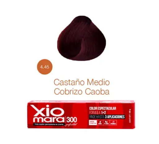 TINTE XIOMARA 4.45 CASTAÑO MEDIO COBRIZO CAOBA