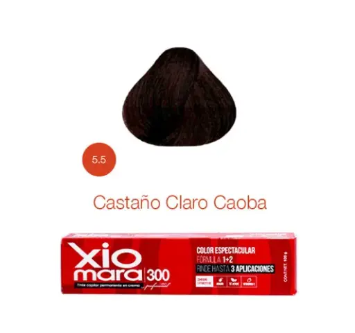 TINTE XIOMARA 5.5 CASTAÑO CAOBA CLARO
