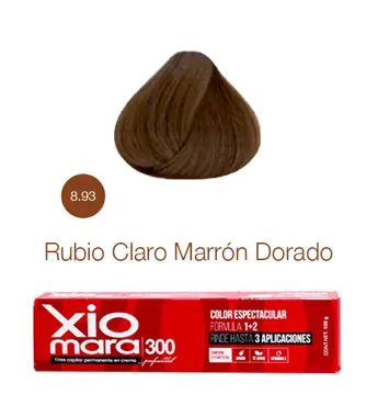 TINTE XIOMARA 8.93 RUBIO CLARO MARRÓN DORADO