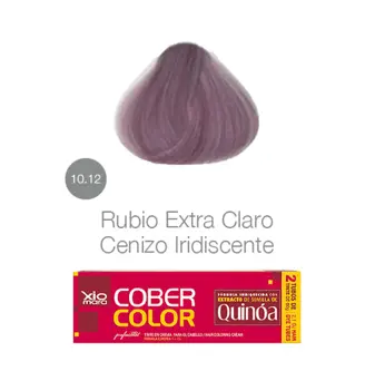 TINTE XIOMARA COBER COLOR 10.12 RUBIO EXTRA CLARO CENIZO IRIDISCENTE