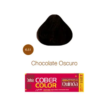 TINTE XIOMARA COBER COLOR CHOCOLATE OSCURO 6.51